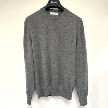 [ 새상품급 ] Cruciani 그레이 크루넥 니트 46