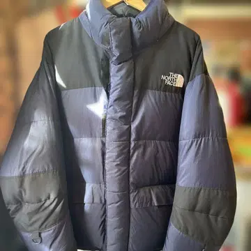 THE NORTH FACE 다운 자켓 네이비 블랙 초기