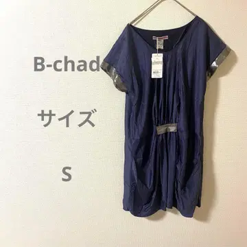 택 포함 새상품 B-chad 비치 네이비 반팔 튜닉 성인 여성