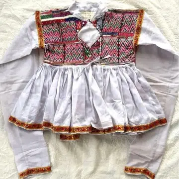 라바리 자켓풍 블라우스 / 인도 민족 의상 빈티지