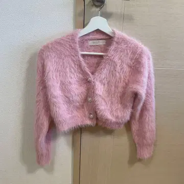 Sneep Dip 핑크 가디건