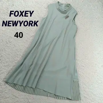 새상품급 폭시 뉴욕 뒷면 플리츠 원피스 드레스 40