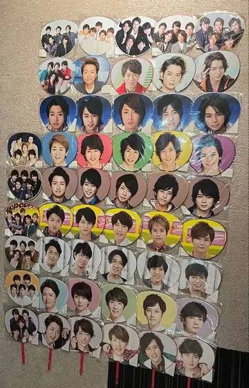 ARASHI 미니 부채 51장 세트