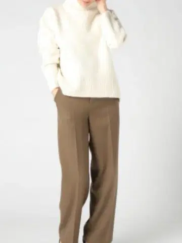 Deuxieme Classe 보타니 트윌 와이드 팬츠 34 사이즈