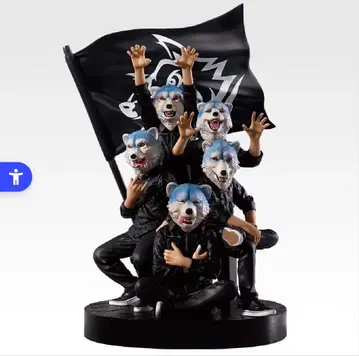 MAN WITH A MISSION 제일복권 A상 피규어 덤 포함