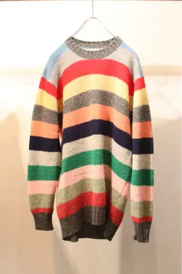 pringle of Scotland 멀티 보더 니트 프링글