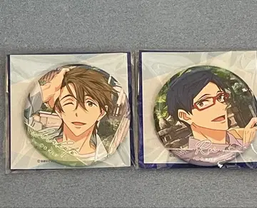 타치바나 마코토 류가자키 레이 Free hometown 캔뱃지