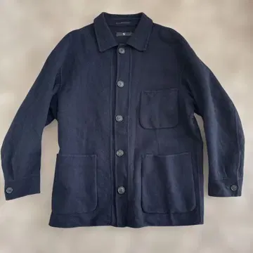 +J 울 브렌트 오버 사이즈 셔츠 자켓