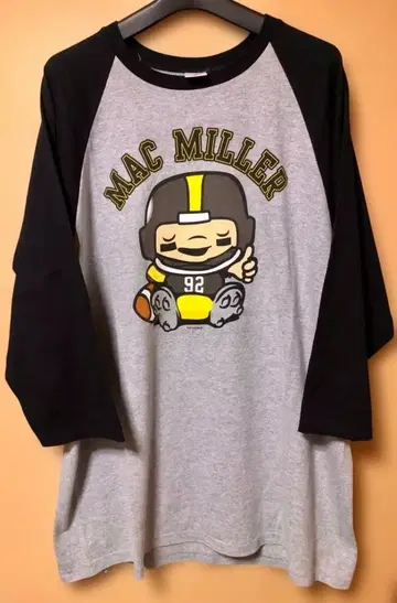 MAC MILLER 맥 밀러 칠부 소매 T셔츠 XL