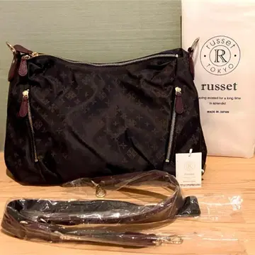 미사용 새상품 러셋 2way 숄더백 russet 백 보라색 브라운