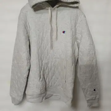 챔피온 그레이 퀼팅 후드티 후디 사이즈 S