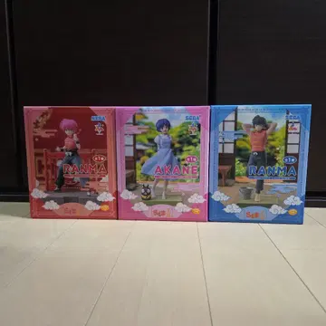 란마 1/2 피규어 세트