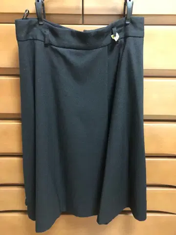 플레어 스커트 블랙