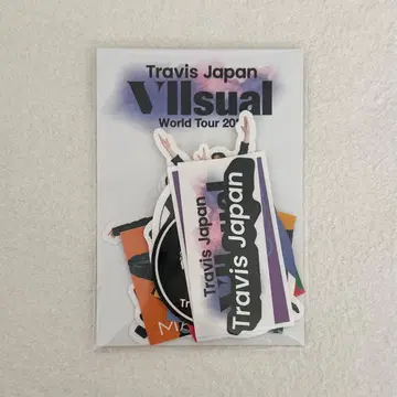 Travis Japan World Tour 2025 스티커 세트