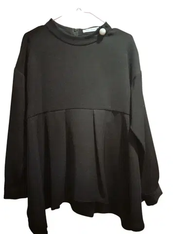 RAW FUDGE 블랙 긴팔 상의