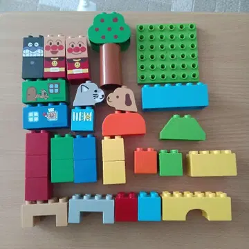 호빵맨 블록 부품 다색 익명 배송