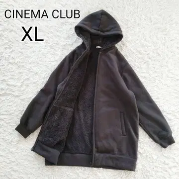 새상품급 [ LL ] 허니즈 풀 집업 보아 안감 후드티 롱 후드티 그레이