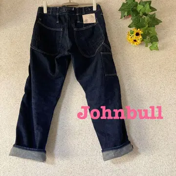 Johnbull 다크 블루 데님 팬츠