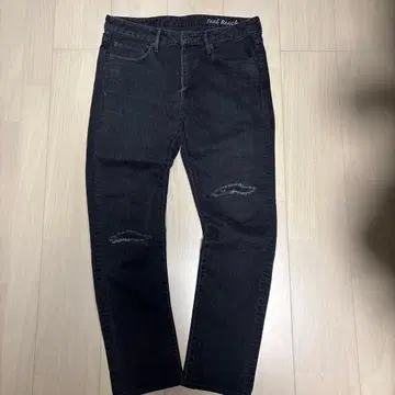 재팬 블루진 스트레치 가공 데님