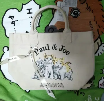 폴앤조 액세서리 폴앤조 토트백 고양이 폴앤조