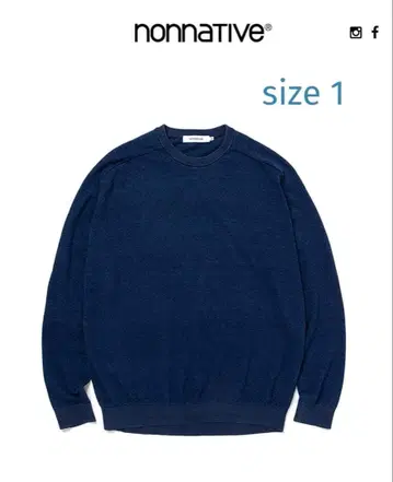 nonnative DWELLER SWEATER COTTON 스웨터 니트