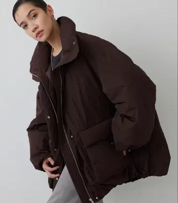 택 포함 새상품 whimgazette THEPAUSE 미들 다운 코트