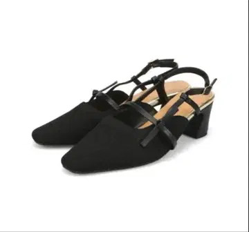 오리엔탈 트래픽 리브 니트 슬림 스트랩 펌프스 S