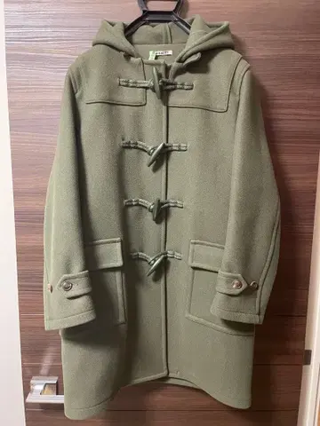 AURALEE HEAVY MELTON DUFFLE COAT 3