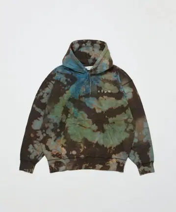 LOGO TIE DYE HOODIE by YUKIDYE 발