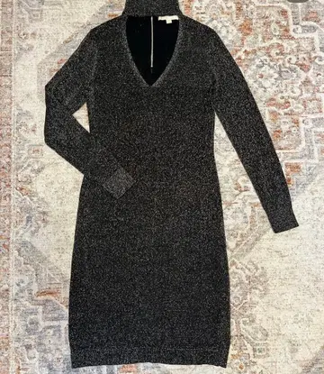 MICHAEL KORS 블랙 니트 원피스 XS