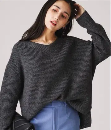 [ 세탁 가능 / 일본제 ] V넥 풀오버