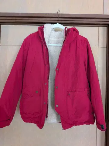 아놀드 파머 보아 자켓 빨간색