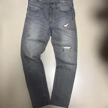 재팬 블루진 스트레치 가공 데님 그레이