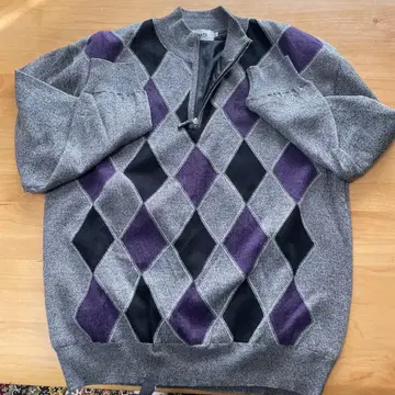 Maxfli 다이아몬드 패턴 스웨터 LL