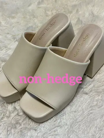 non hedge 힐 샌들
