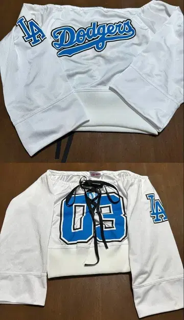 LB-03 MLB Los Angeles Dodgers 오프숄더