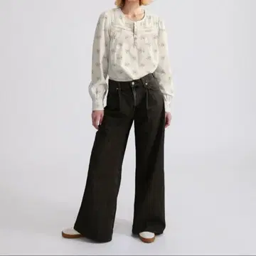 Levi's/리바이스 BAGGY DAD WIDE LEG 23 블랙