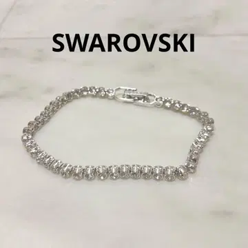 SWAROVSKI 테니스 팔찌 약 17cm