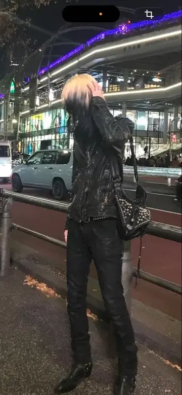 buffalo bobs leather archive 주름 가공 더블 지퍼