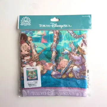 도쿄디즈니씨 24주년 워시 타월 인어의 석호