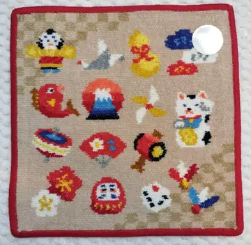 [레어] 페이러 JAL 럭키 오너먼트 빨간색 레드 라메 믹스