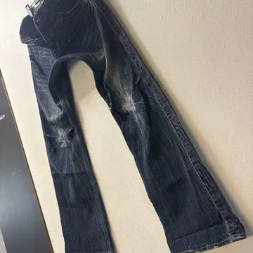 Root Three Style 남성용 플레어 부츠컷 데님 팬츠