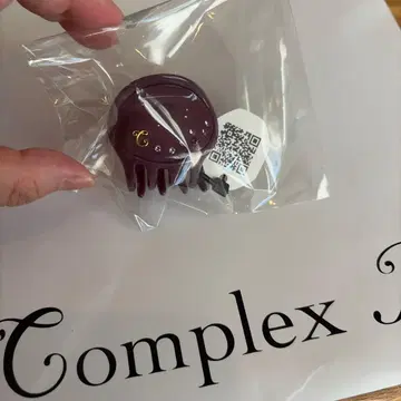 Complex Biz 컴플렉스 비즈 드롭 클립 (퍼플)