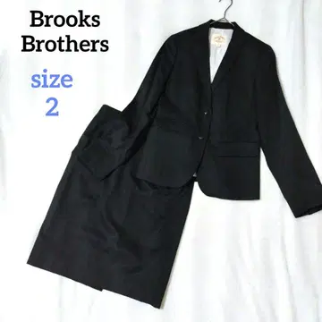 브룩스브라더스 비즈니스 정장 셋업 스커트 울 혼방 포멀