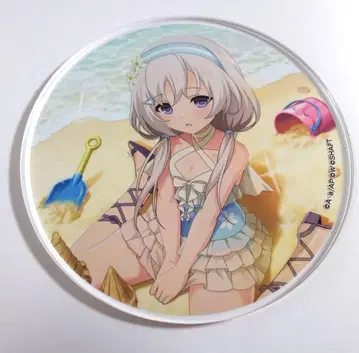 어솔트 릴리 4.5주년 콜라보 카페 아크릴 코스터 시오자키 스즈무