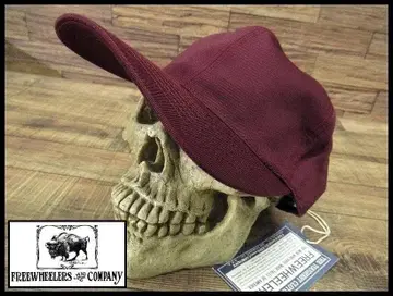 새상품 프리휠러스 14AW 트래커 캡 버건디 FREE