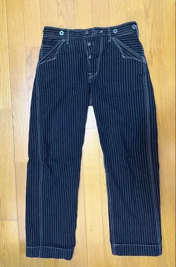 Schott 히코리 데님 팬츠