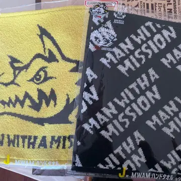 제일복권 MAN WITH A MISSION 맨위즈 J상 핸드 타월 2장