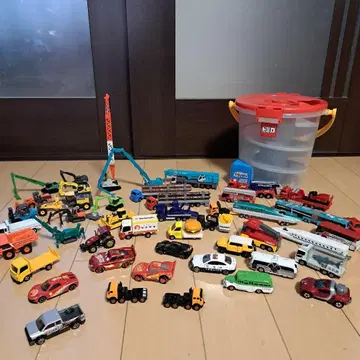 토미카 세트 판매 델델 양동이 포함