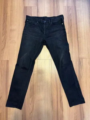 마인 데님 MINEDENIM S.SLIM 블랙 데님